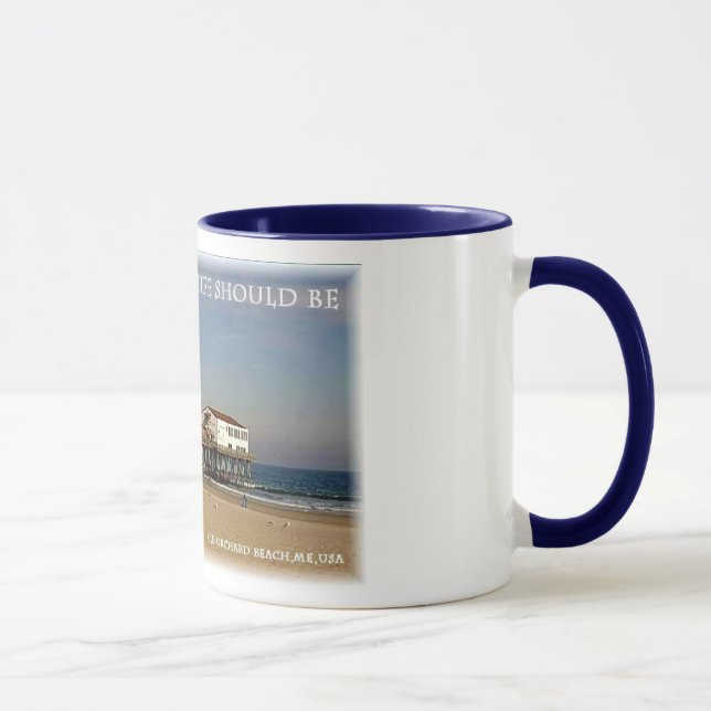 Caneca Pier de Old Orchard Beach, Maine (Direita)