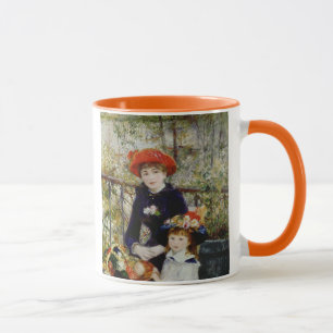 Caneca Pierre A Renoir  Duas Irmãs, ou No Terreno