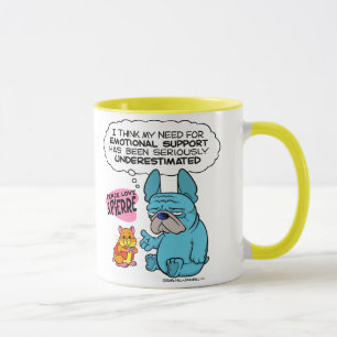 Caneca Pierre e Abbot Slogan Mug