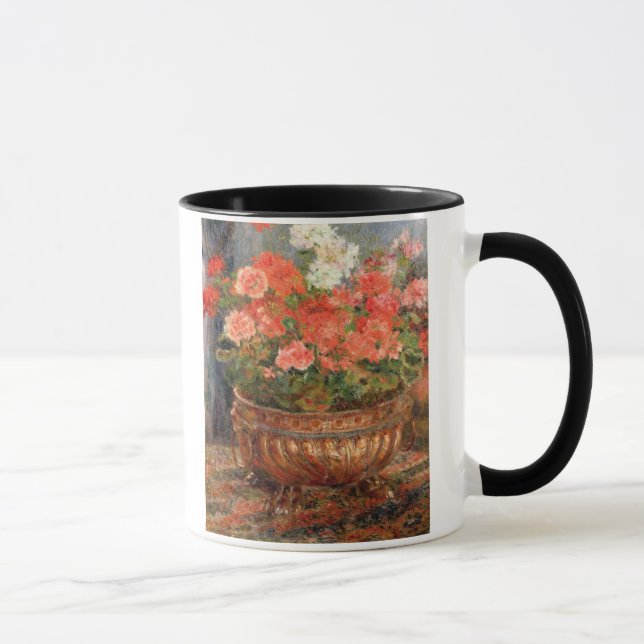 Caneca Pierre gerânio de Renoir um | em uma bacia de (Direita)