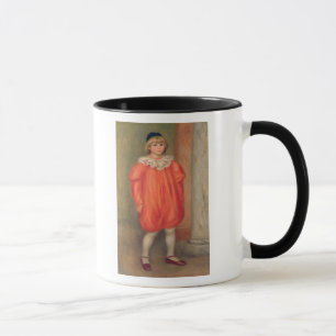 Caneca Pierre um Renoir Claude Renoir em um traje do