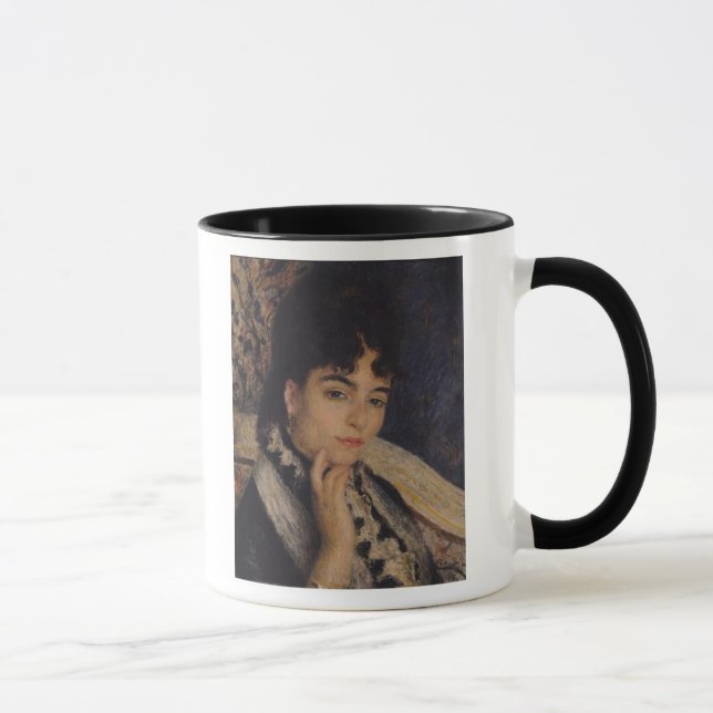 Caneca Pierre um retrato de Renoir | da Sra. Alphonse (Direita)