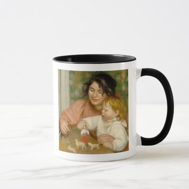 Caneca Pierre uma criança de Renoir | com brinquedos (Direita)