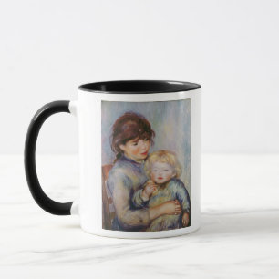 Caneca Pierre uma maternidade de Renoir , criança com u