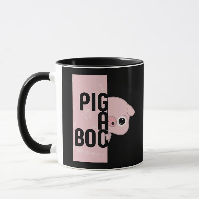 Caneca Pig A Boo (Esquerda)