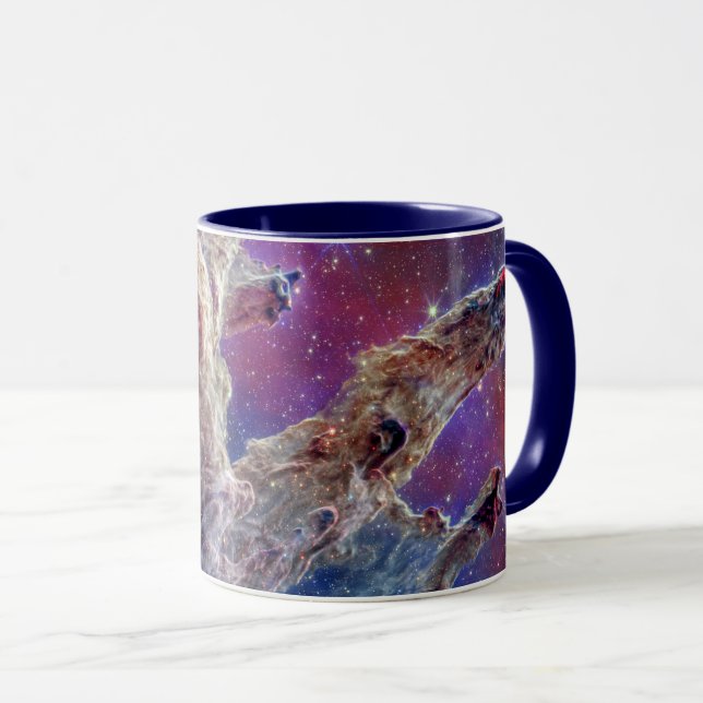 Caneca Pilares da Criação do JWST Composto de NIRCam e MI (Frente Esquerda)