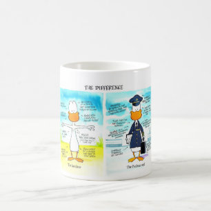 Caneca piloto amadora do humor