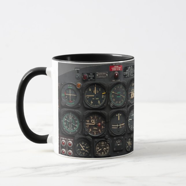 Caneca Piloto Café Mug (Esquerda)