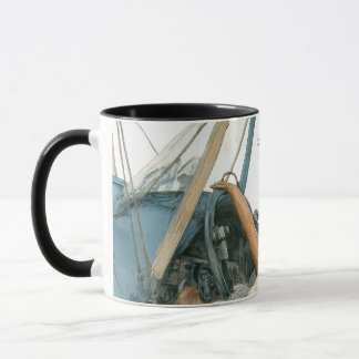 Caneca piloto de ursinho de pelúcia, avião antigo