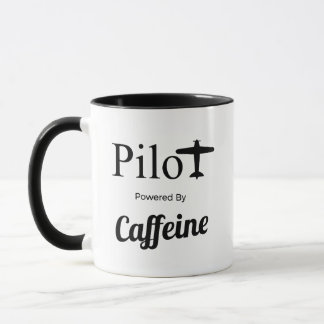 Caneca Piloto Energizado pela Cafeína
