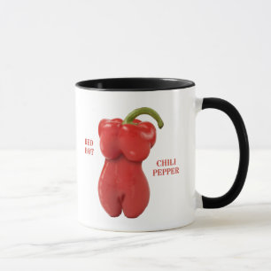Caneca Pimenta de pimentão encarnado