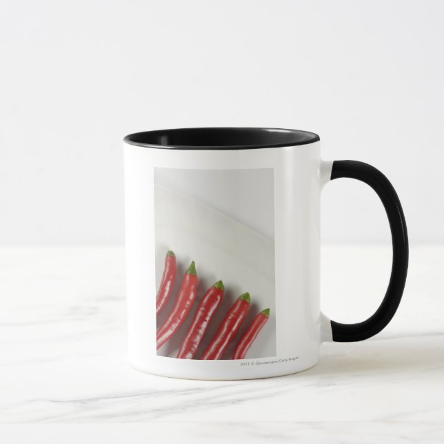 Caneca Pimentas de pimentão vermelho (Direita)