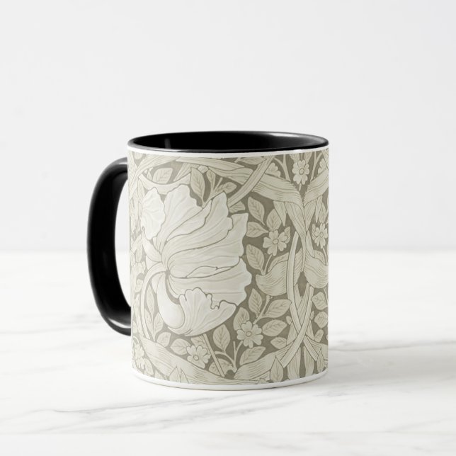 Caneca Pimpernel Ivory, William Morris (Frente Esquerda)