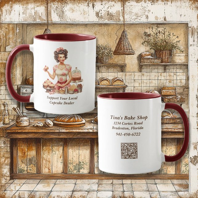 Caneca Pin Up Girl Home Bakfee (Criador carregado)
