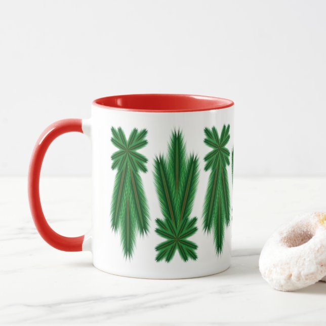 Caneca Pine Comet 11oz. Mug - Vermelho (Com Donut)
