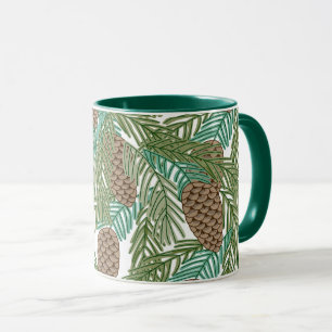 Caneca Pine Cones