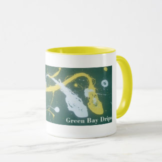Caneca pingos de green bay