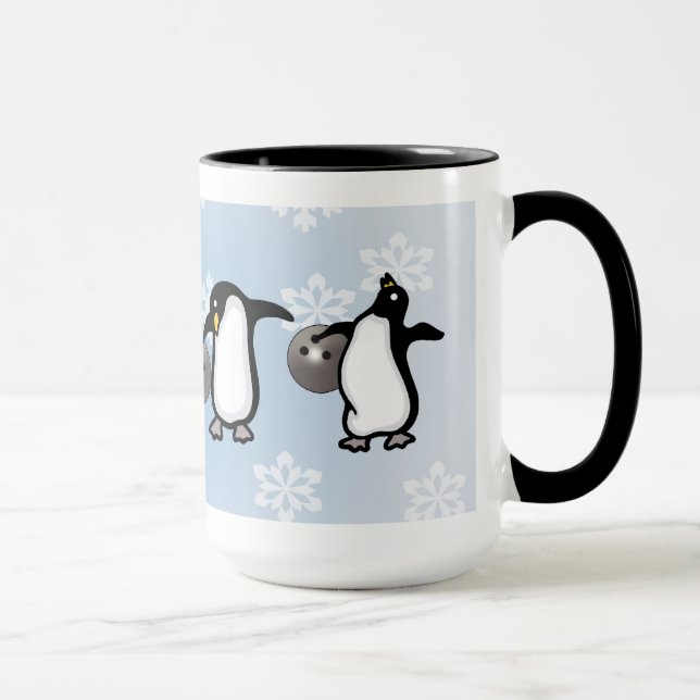 Caneca Pinguim Boliche Mug (Direita)