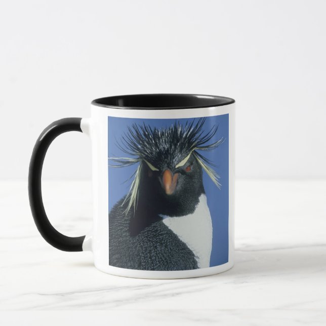 Caneca Pinguim-de-crista (Eudyptes chrysocome) (Esquerda)