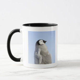 Caneca Pinguim de imperador do bebê, ilha do monte da