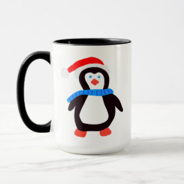 Caneca Pinguim de inverno clássico