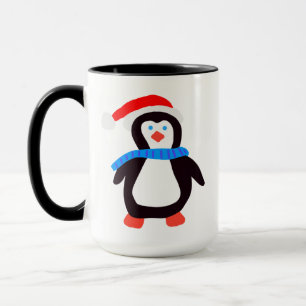 Caneca Pinguim de inverno clássico