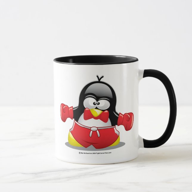 Caneca Pinguim do encaixotamento (Direita)