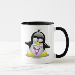 Caneca Pinguim do Transgender