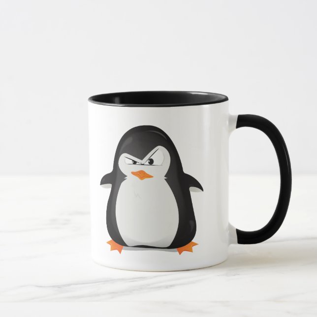 Caneca Pinguim irritado (Direita)