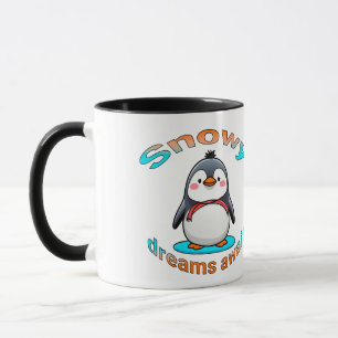 Caneca Pinguim-neve Mug