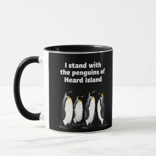 Caneca Pinguins contra Tarifas Anti Trump Garden Flag