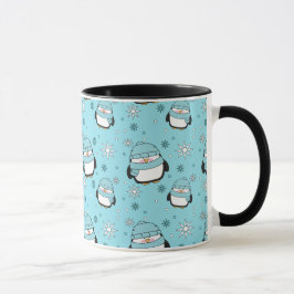 Caneca Pinguins Invernos Combo Mug