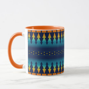 Caneca Pinheiros do Pôr do Sol do Sudoeste