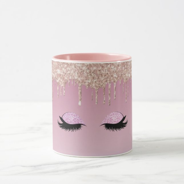 Caneca Pink Glitter Drivers Coffee Mug - Sparkle e Style (Centro)