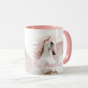 Caneca Pink Pegasus Mug com DreamDesign Horse Love
