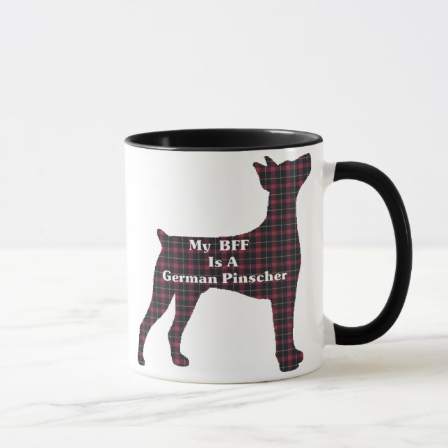Caneca Pinscher BFF Mug (Direita)