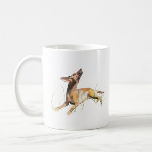 Caneca Pinscher Miniatura, Café de Mãe de Cachorro
