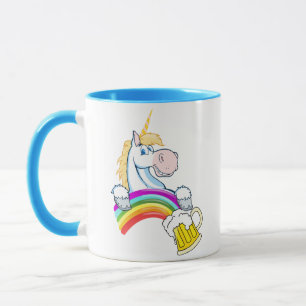 Caneca Pinta do ouro na extremidade do arco-íris (mais o