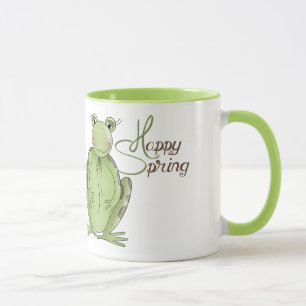 Caneca Pintada de primaveraRinger