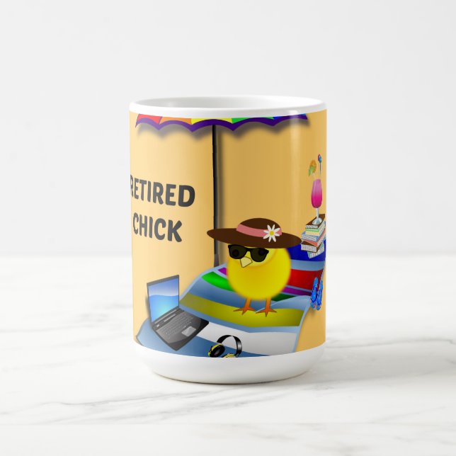 Caneca Pintinho aposentado (Centro)