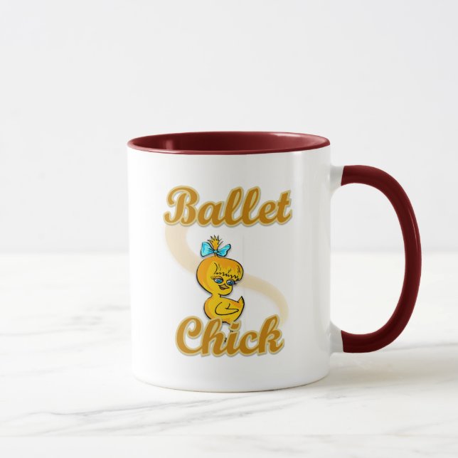 Caneca Pintinho balé (Direita)