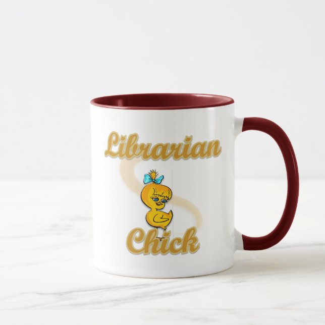 Caneca Pintinho Bibliotecário (Direita)