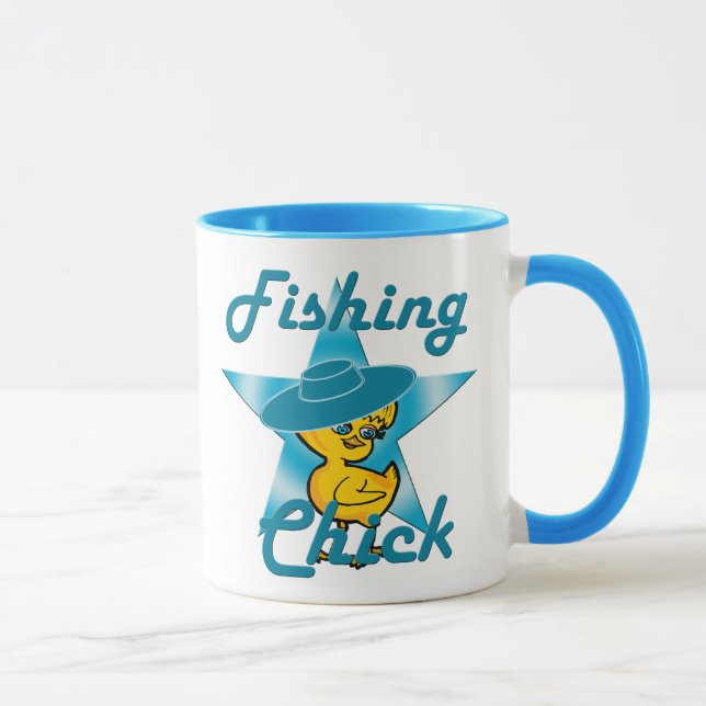Caneca Pintinho de pesca nº 7 (Direita)