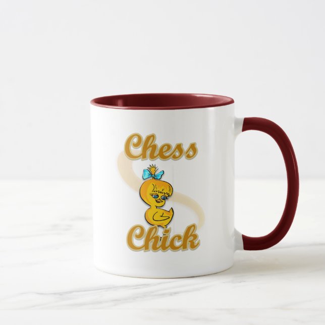 Caneca Pintinho de xadrez (Direita)