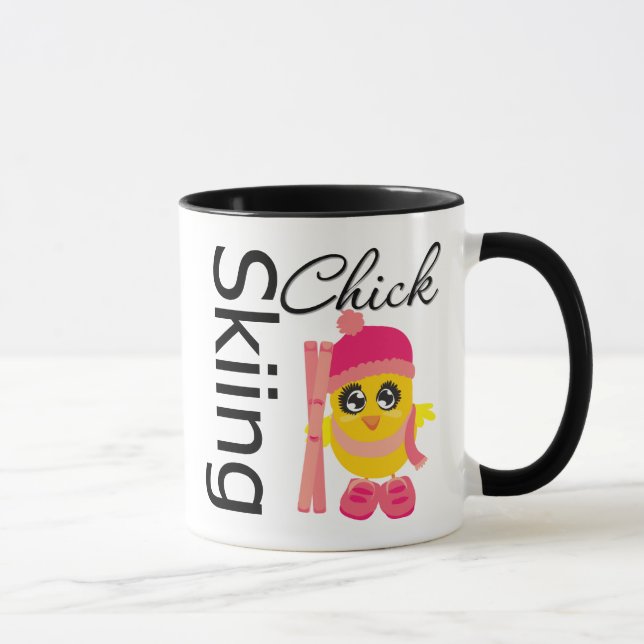 Caneca Pintinho do esqui (Direita)