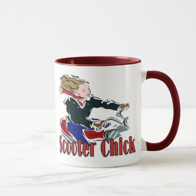 Caneca Pintinho patinete (Direita)
