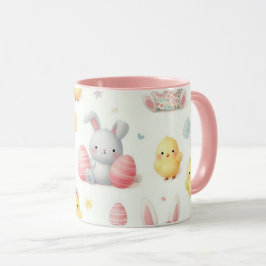 Caneca Pintinhos & Coelhinhos