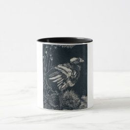 Caneca Pinto Emergindo do seu Ninho (por Jan Mankes)