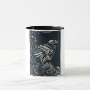 Caneca Pinto Emergindo do seu Ninho (por Jan Mankes)