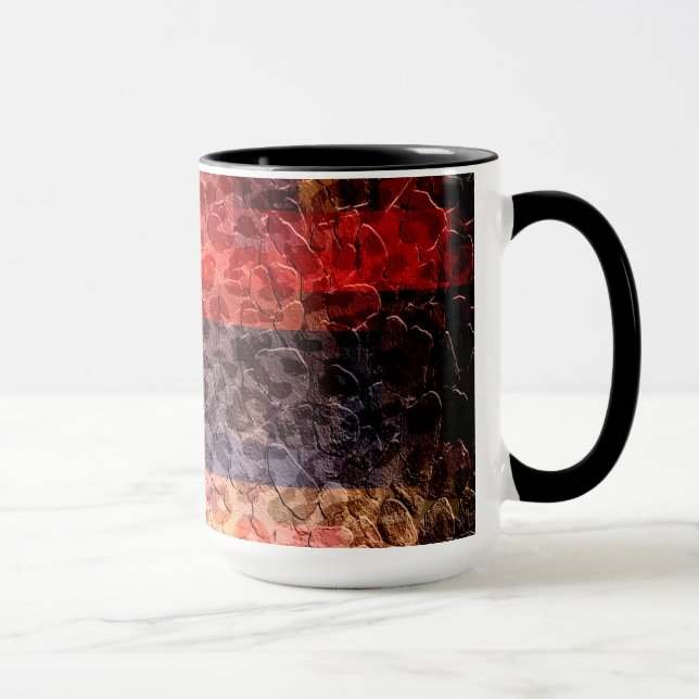 Caneca Pintor de abstrato Infinito (Direita)
